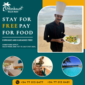 STAY FOR FREE PAY FOR FOOD